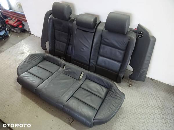 fotele kanapa boczki skora grzane Audi A6 C6 Avant czesci - 3