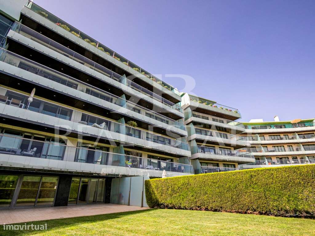 T2 no condominio SCALA Cascais | Jardim privado e jardim do condomí... - Grande imagem: 3/43