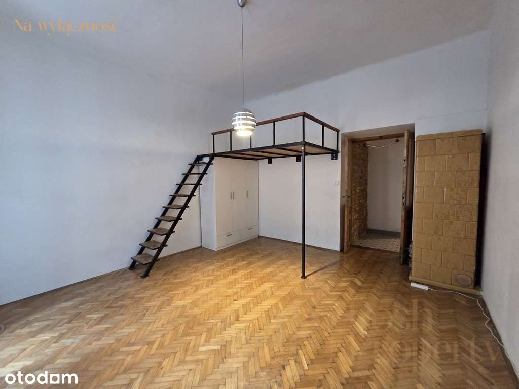 40 m² przy Starowiślnej w kamienicy! Bez czynszu