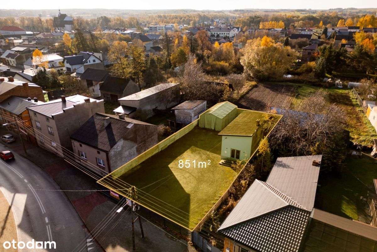 Działka przy 3 maja  w Koziegłowach  + lokal 71 m² - Pełny obrazek: 2/8