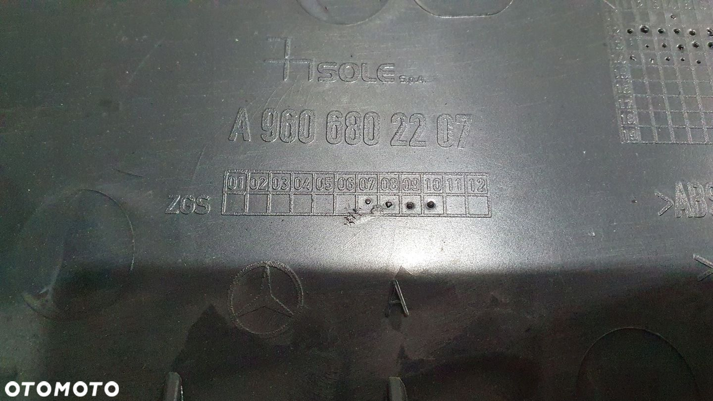 Konsola Deska Kokpit Osłona Mercedes Actros MP 4 A9606802207 - 6
