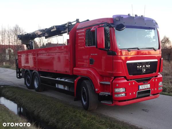 MAN TGA 26.480 HDS Hiab 166 budowlanka sprowadzony z Niemiec manual idealny - 14