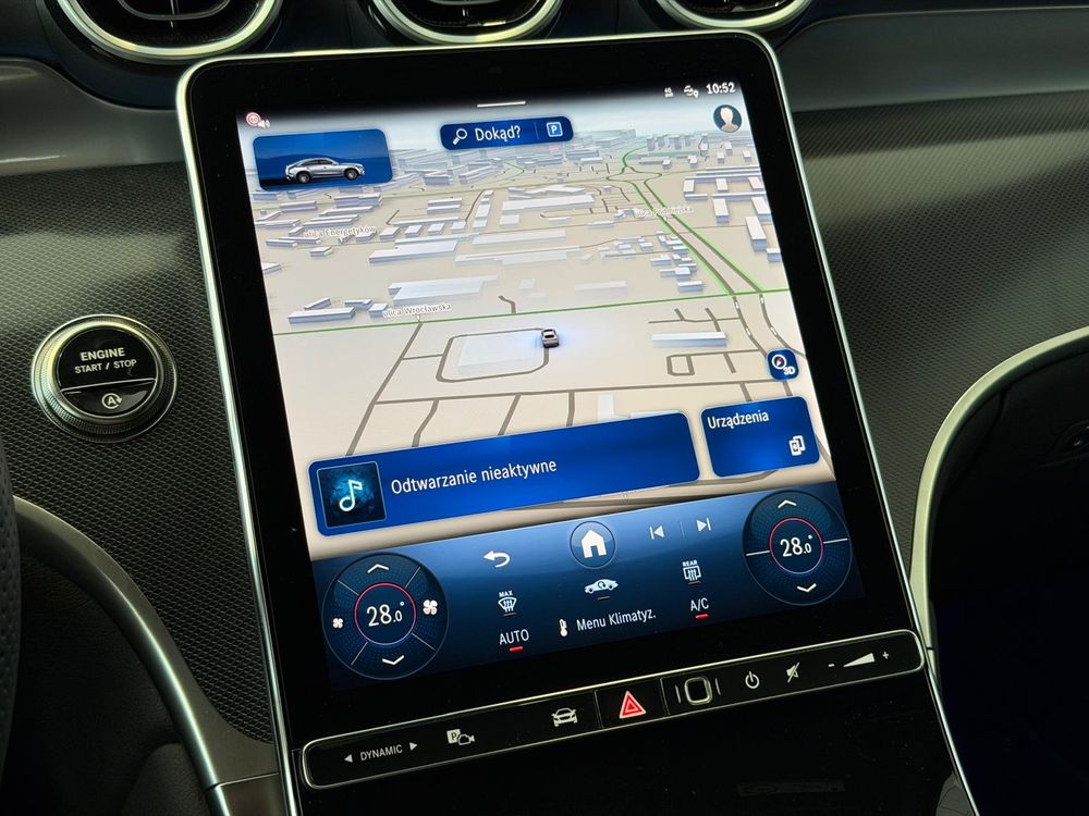 Mercedes-benz Glc GLC 220d AMG 4MATIC Coupé Salon Polska FV23% Leasing Gotówka