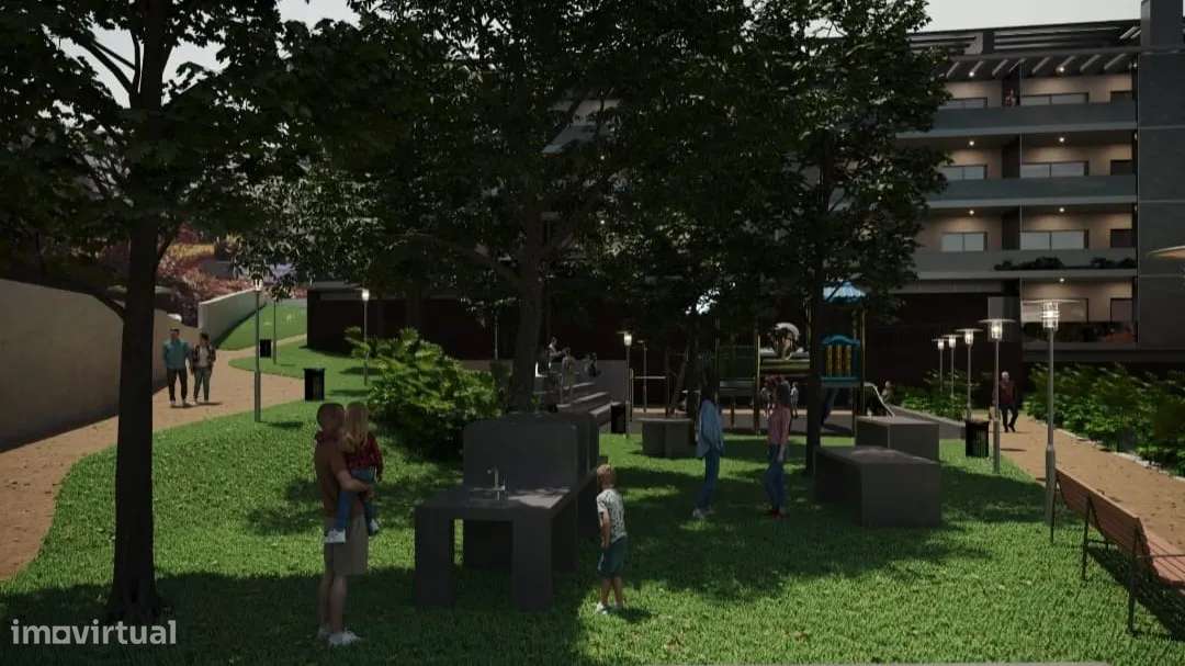 Apartamentos T3 de Luxo em condomínio fechado BRAGA (Celeiros) - Grande imagem: 3/15