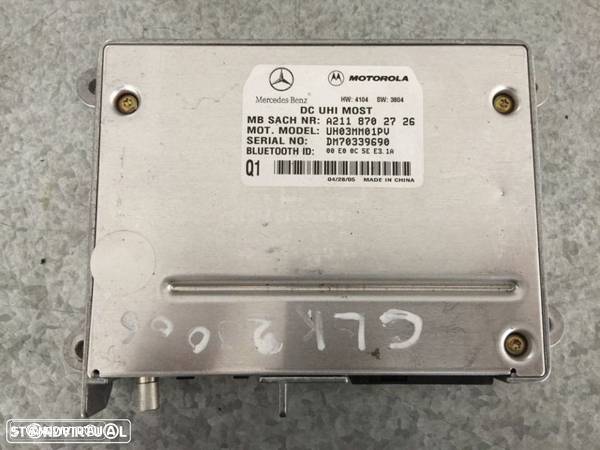 Unidade Bluetooth Mercedes CLK 200 Komp W 209 de 2006 - 1