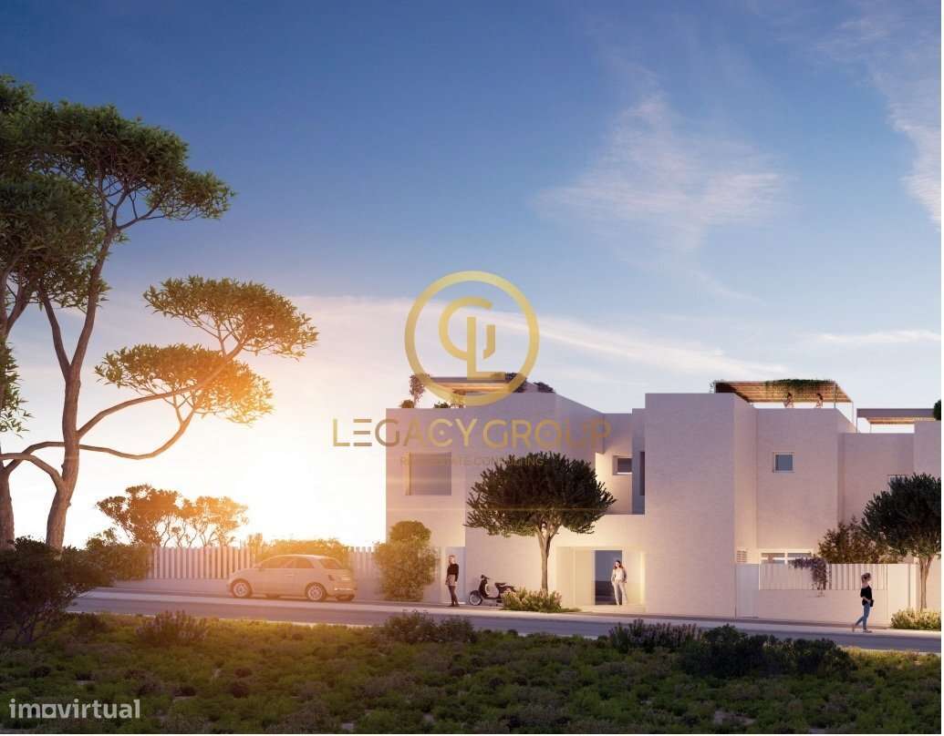 Moradias T2 de Luxo com Piscina e Jardim Privados no Coração de Alm...-26