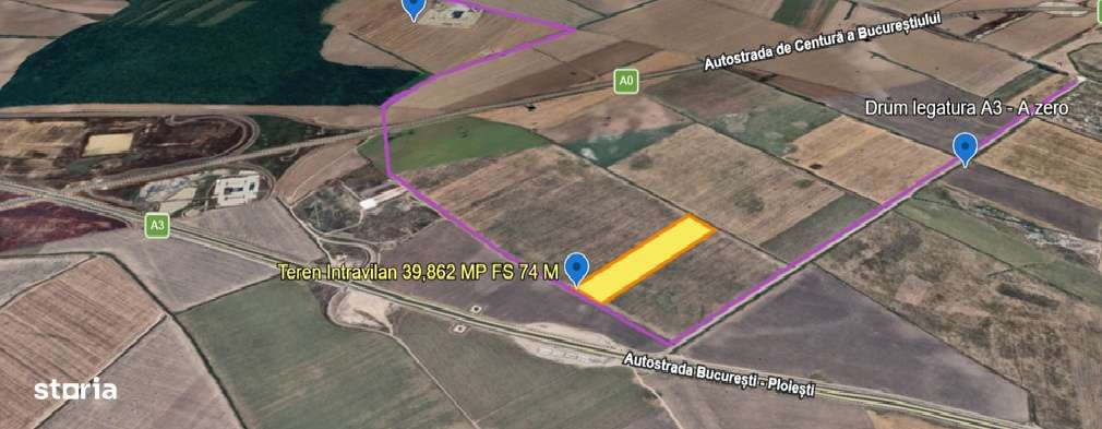 Vanzare Teren 38.862 MP Intravilan Tarla 10–Ștefanestii de Jos, Zon-1