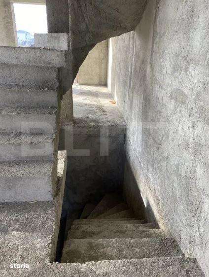 Casa cu 3 dormitoare, semifinisata,2 bai, teren 400 mp, cartier Izvor, - Imagine principală: 2/3