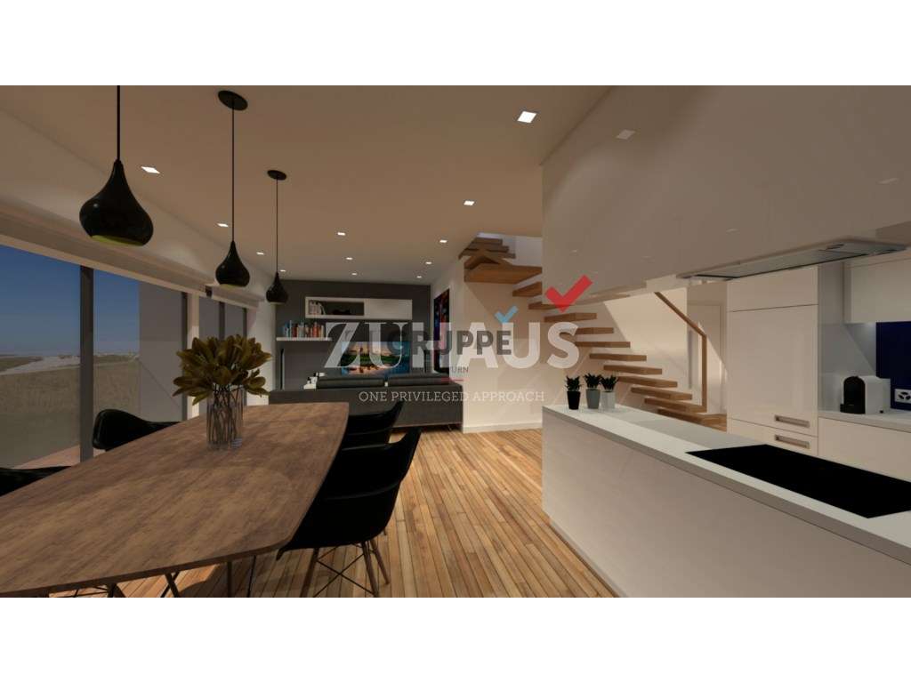 Apartamento T3 com terraço de 237 m2 com vistas Mar e Ria situado n...-34