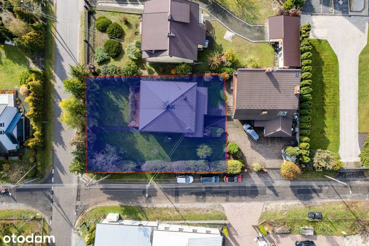 Wygodny dom z tarasem i garażem | Piękny ogród - Pełny obrazek: 4/17