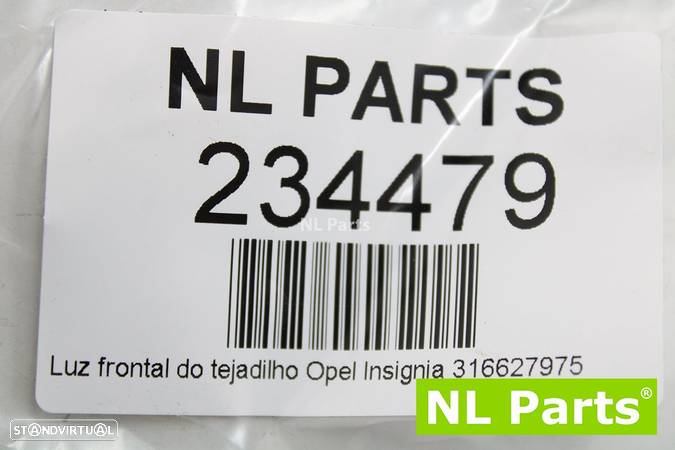 Luz frontal do tejadilho Opel Insignia 316627975 - 5