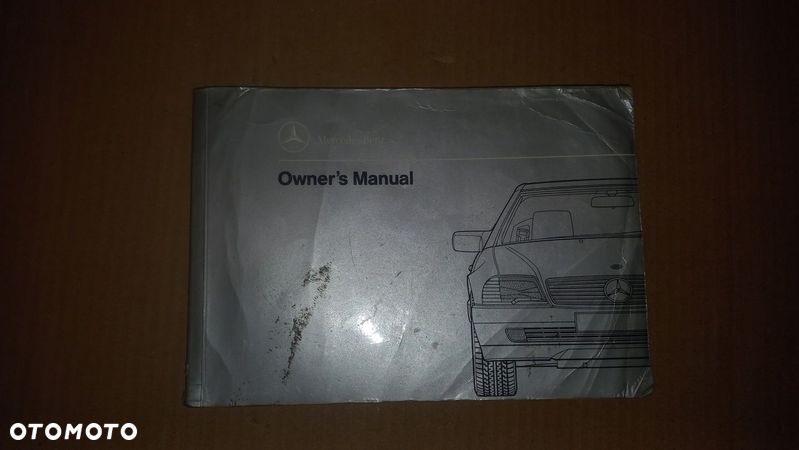 Instrukcja obsługi OWNERS MANUAL Mercedes R129 - 1