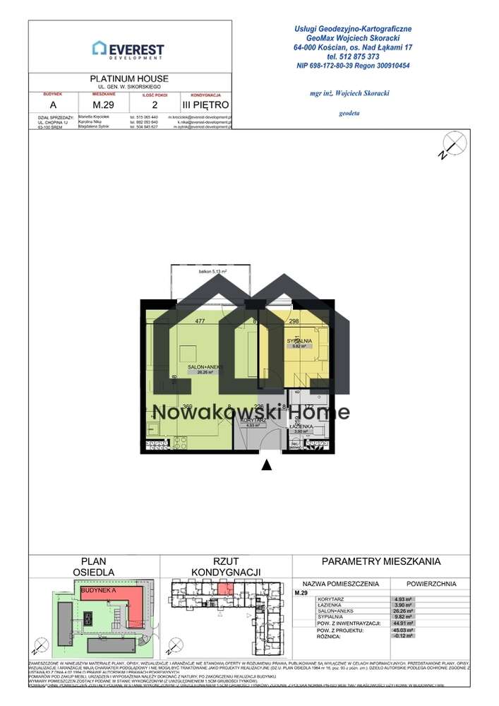 Nowoczesne mieszkanie przy ul. Sikorskiego 51-13