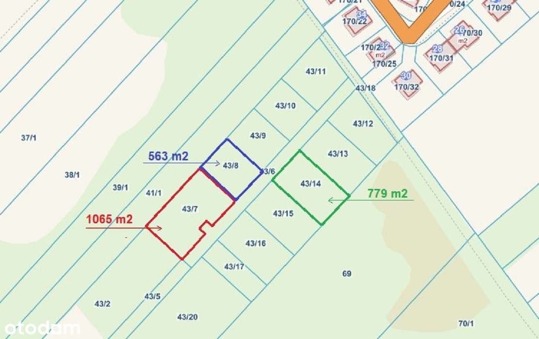 Działki budowlane z pozwoleniem na budowę - ul. Szancera 22 - Łódź-4