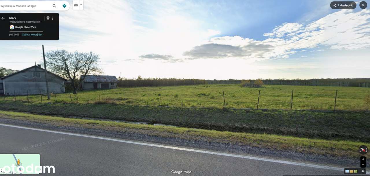 Działka 5436 m2 z domem-40 km od Waw-przy DK79 NOWA CENA do 31.12 - Pełny obrazek: 5/8