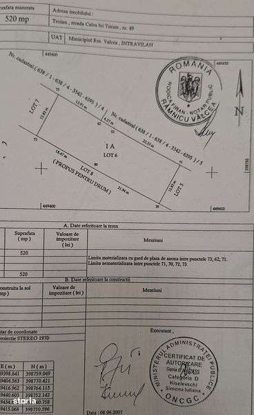 Vand teren intravilan in Lenin Sud, Troianu,  520 mp - Imagine principală: 5/6