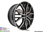 Jante AUDI SEAT SKODA VW 18 R18 Black Machined Face 5X112 - 4