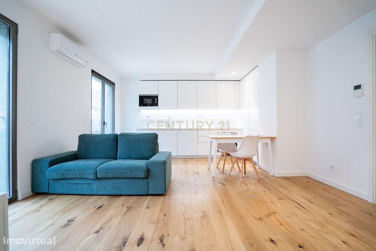 Apartamento T1 Novo | Edifício Turquesa | Algés, Dafundo-15