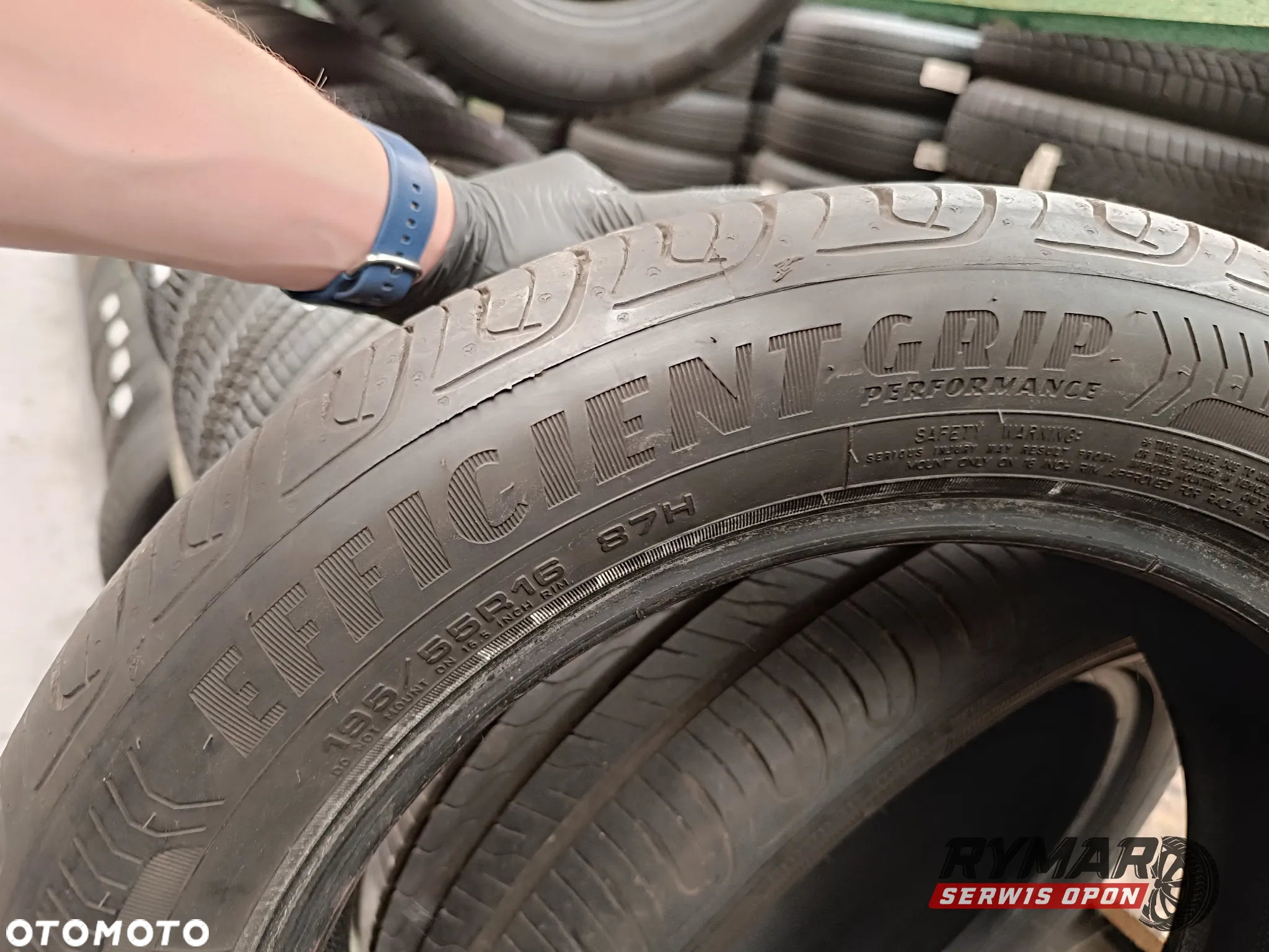 ŚLĄSK  4 x LATO 195/55R16 87H GOODYEAR EFFICIENTGRIP PERFORMANCE KOMPLET - 7