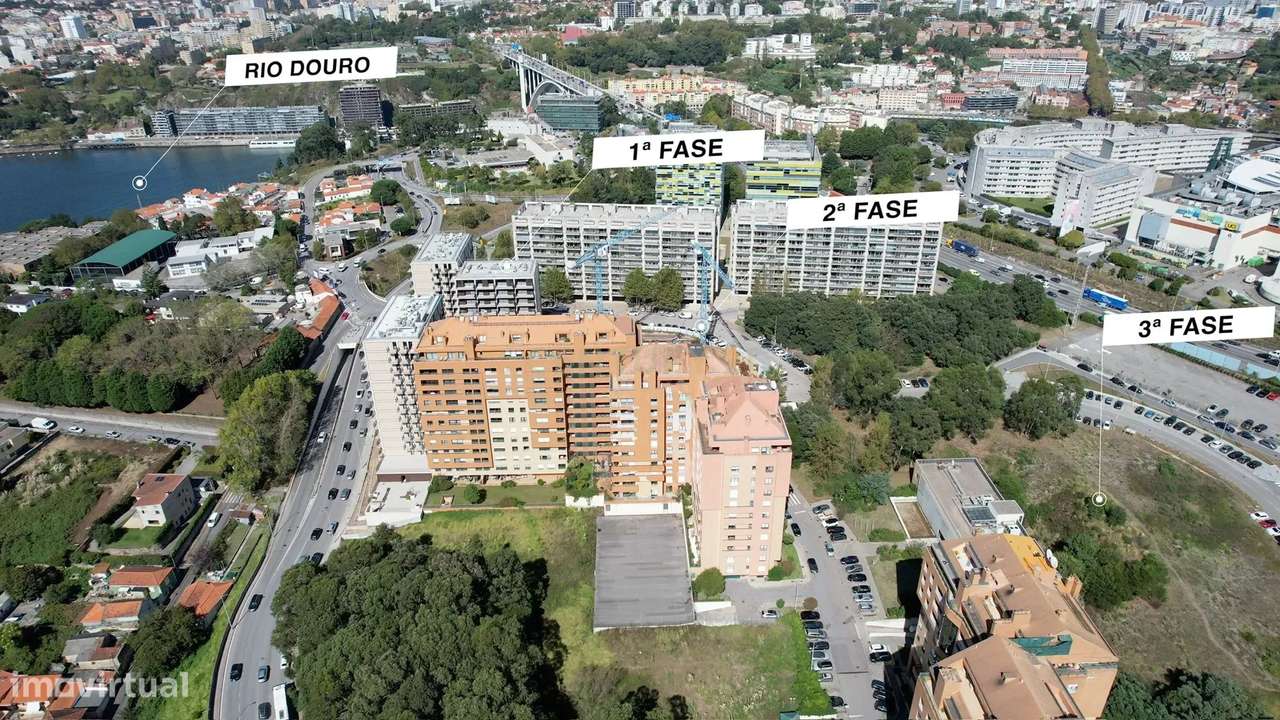 Apartamento T2 novo com varanda - THE YARD NEXT, V.N.GAIA-21