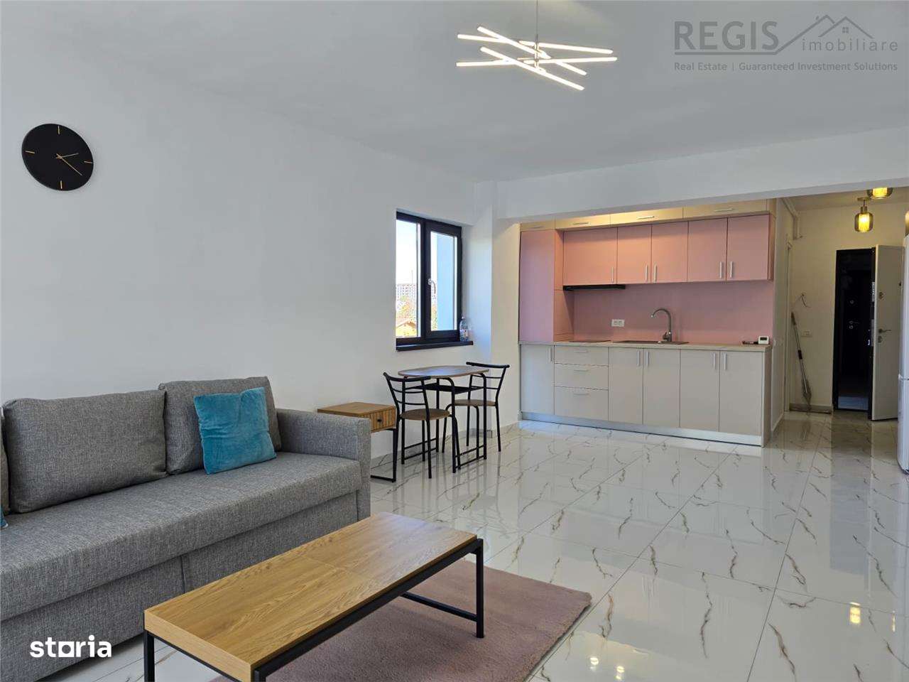 Garsoniera moderna de inchiriat – prima inchiriere, ideala pentru un c - Imagine principală: 1/9