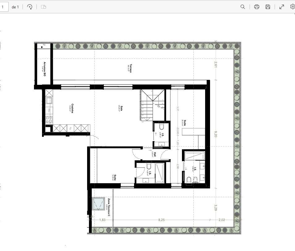 Apartamento T3 Implex no empreendimento Legato Nóbrega em Aveiro-21
