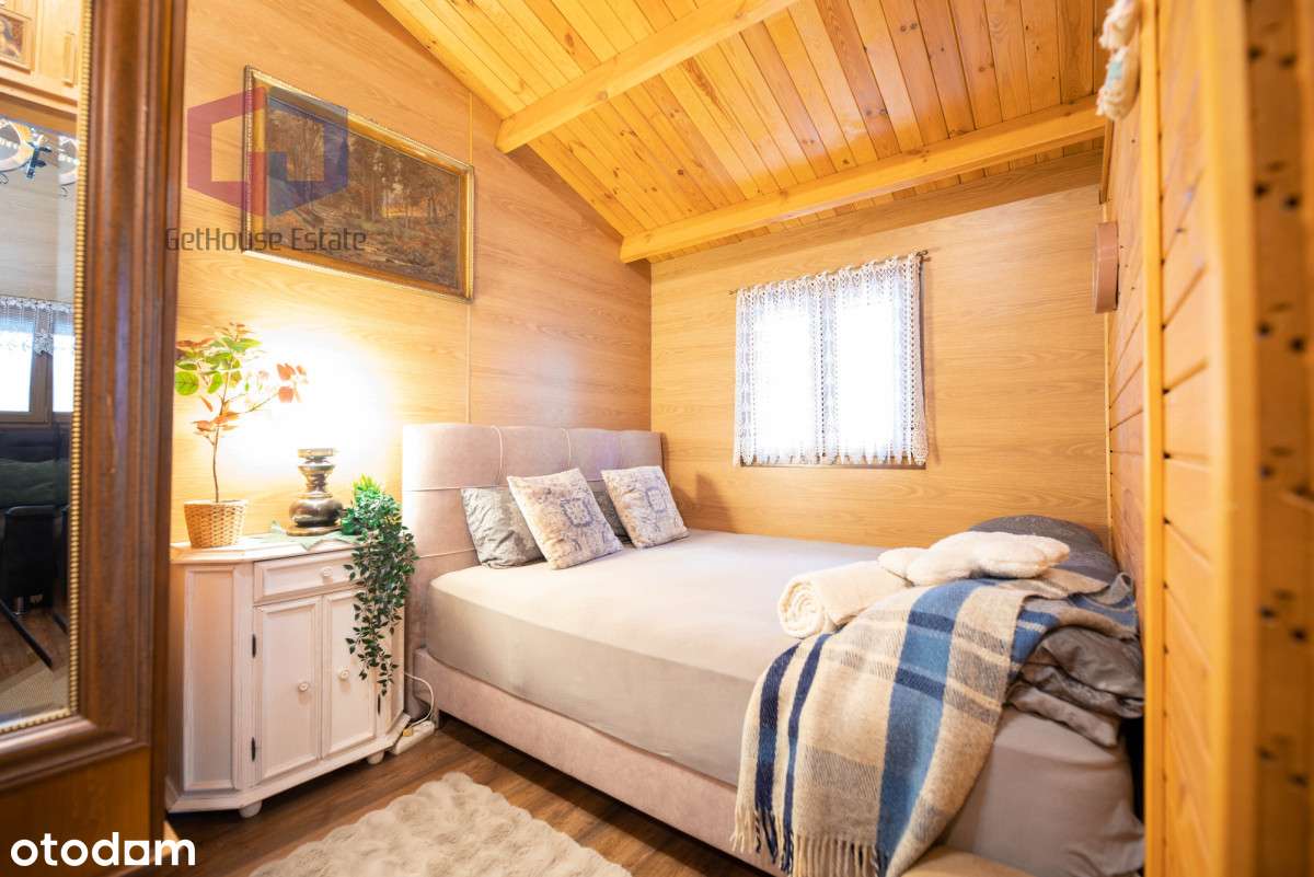 Domek na dużej działce w otulinie drzew, Łukta - Pełny obrazek: 4/16