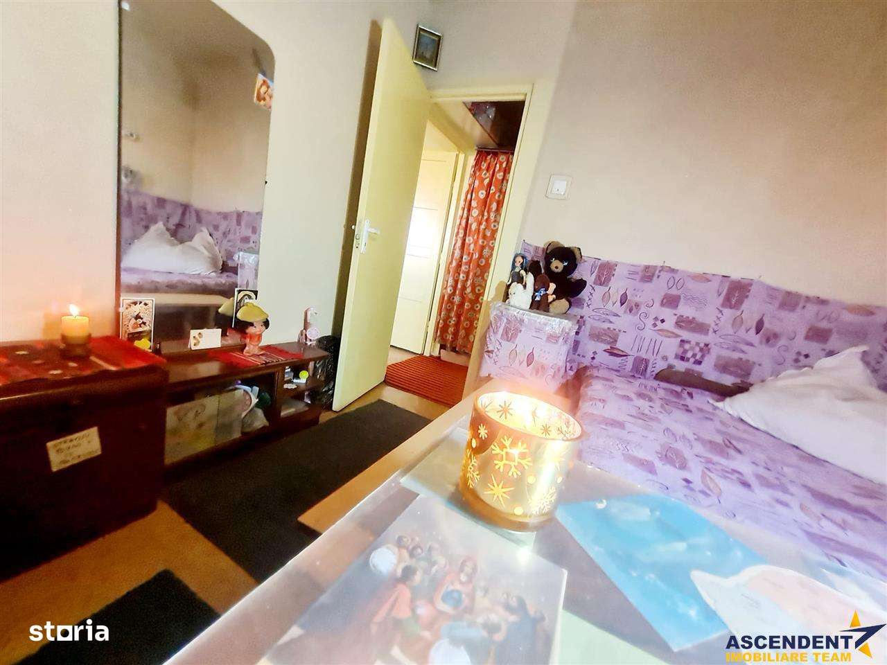 3D! Apartament cu 2 camere, etaj intermediar, in zona Piata Tractorul, - Imagine principală: 5/8