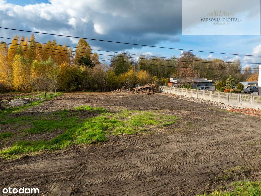 Działka gotowa pod budowę / Media / Światłowód /-1