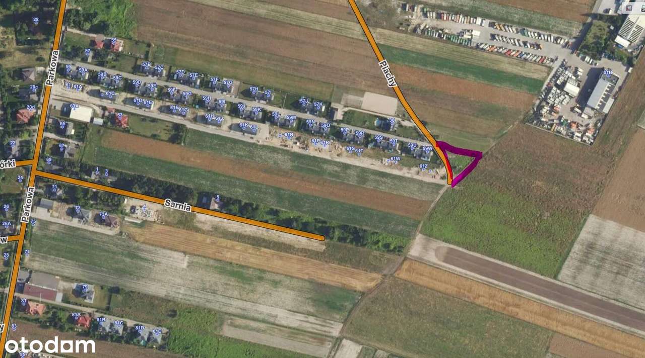 DZIAŁKA pod DOM Jednorodzinny lub Bliżniak-4