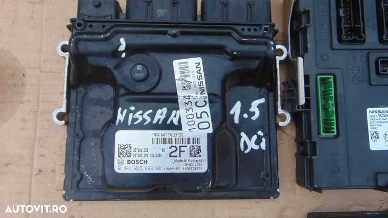 Ecu calculator Motor Nissan qashqai 1.5 euro 6 j11 Dacia Duster renault kadjar 1.5 cutie manuala sandero - 1