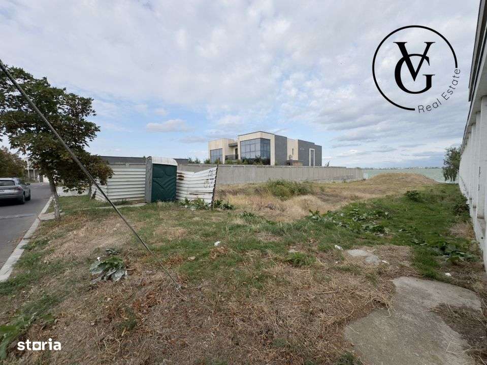 Teren constructii frontal  la lac -1784 mp -Ovidiu - Imagine principală: 2/8