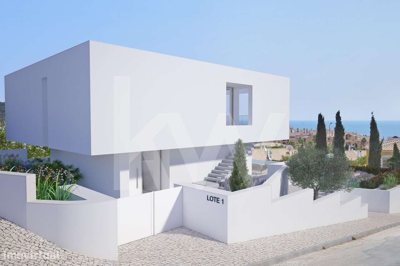 Moradia em construção na Praia da Luz com vistas panorâmicas para o ma - Grande imagem: 3/18