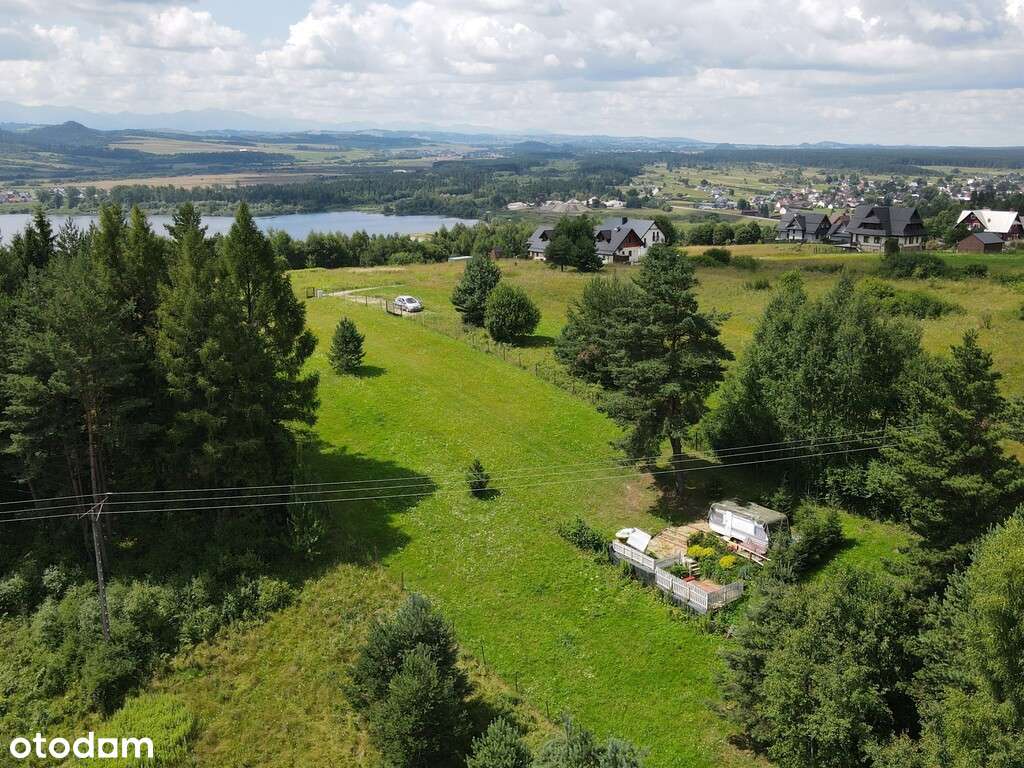 Działka budowlana  w widokiem na Tatry i jezioro-2