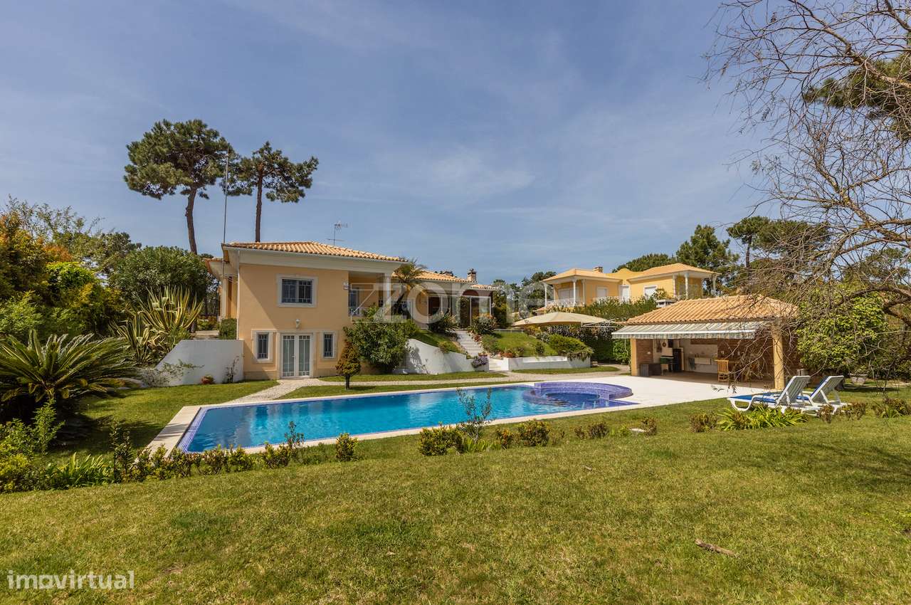 Moradia T5 com piscina e vista para lago na Herdade da Aroeira - Grande imagem: 5/39