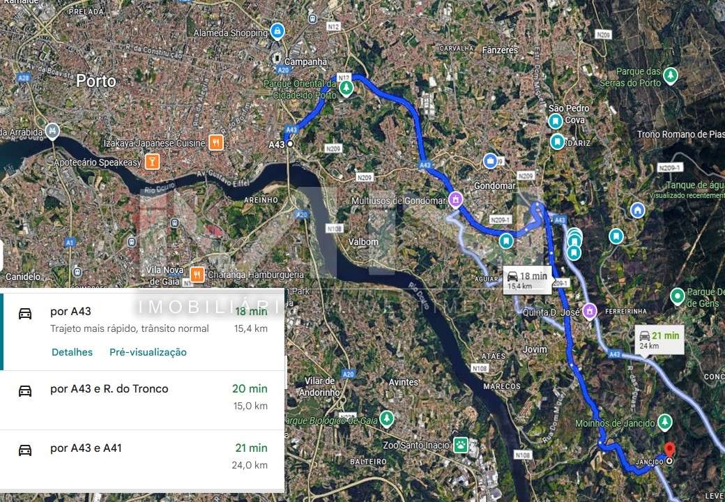 Terreno murado com construção - 2100m2-9