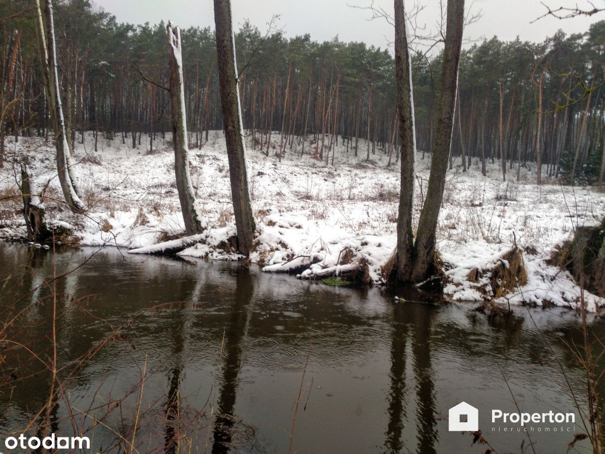 Działka nad rzeką -Cieśle obok Kępy Polskiej