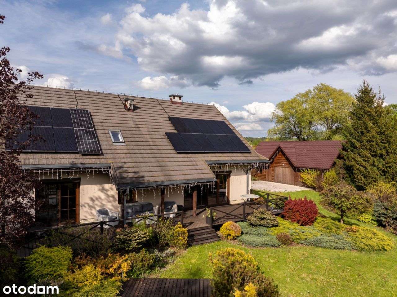 Wygodny dom. Działka 3,5ha. Staw.Las -Bieszczady-4