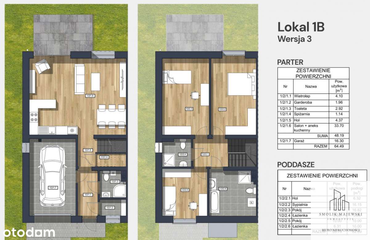 Wysoki standard/Miłoszyce/Ogród - Pełny obrazek: 4/14