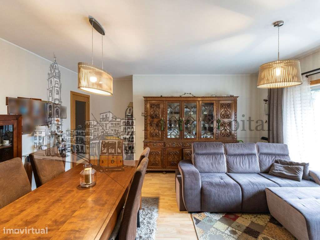 T3 com garagem e varanda no coração de Matosinhos - Grande imagem: 4/46