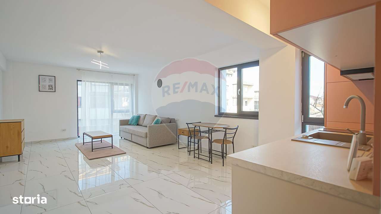 Garsoniera de închiriat, parcare subterana, etaj 1 | Zona Tractorul - Imagine principală: 5/12