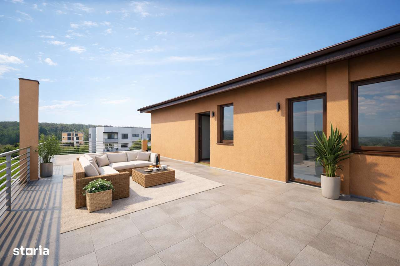 Top floor living – penthouse cu terase mari, Voluntari – Pipera - Imagine principală: 2/19