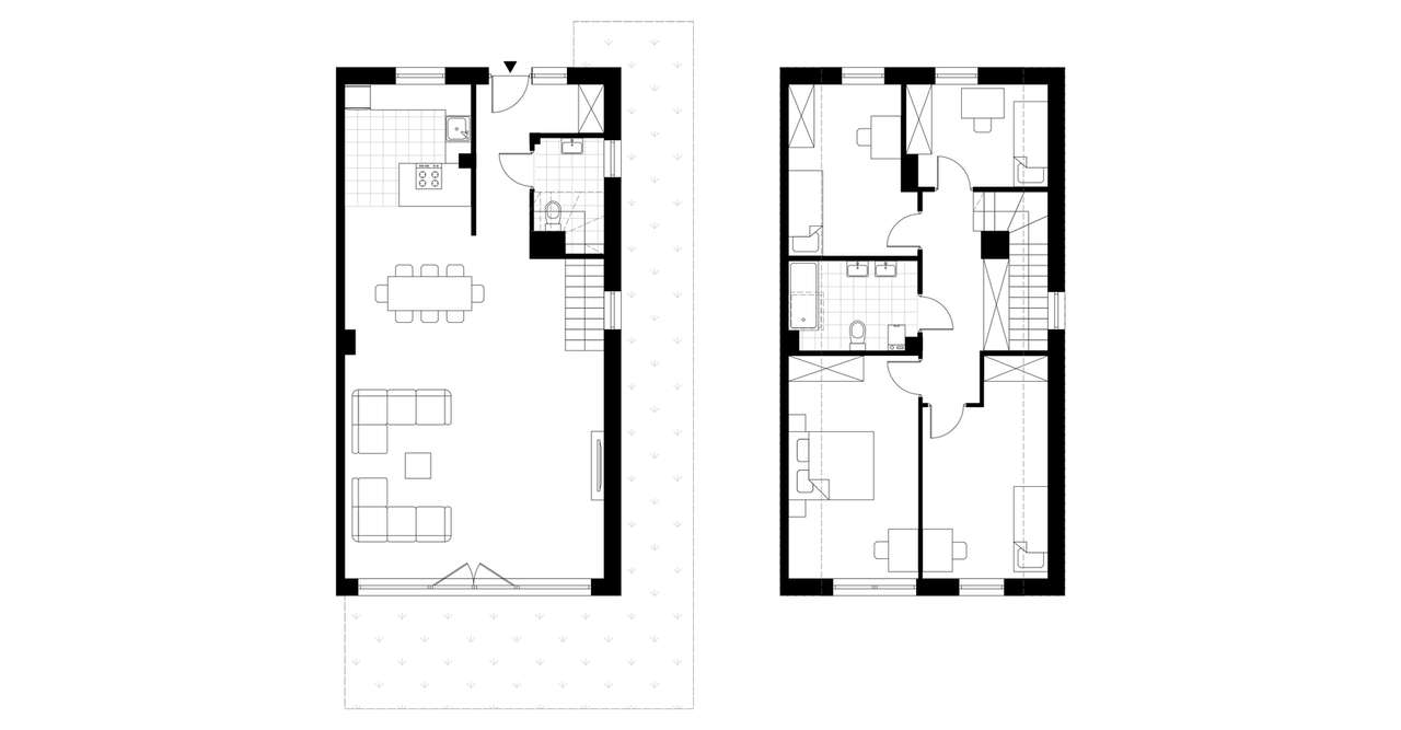 4-pokojowy dom 124m2 + ogródek Bez Prowizji - Pełny obrazek: 3/8