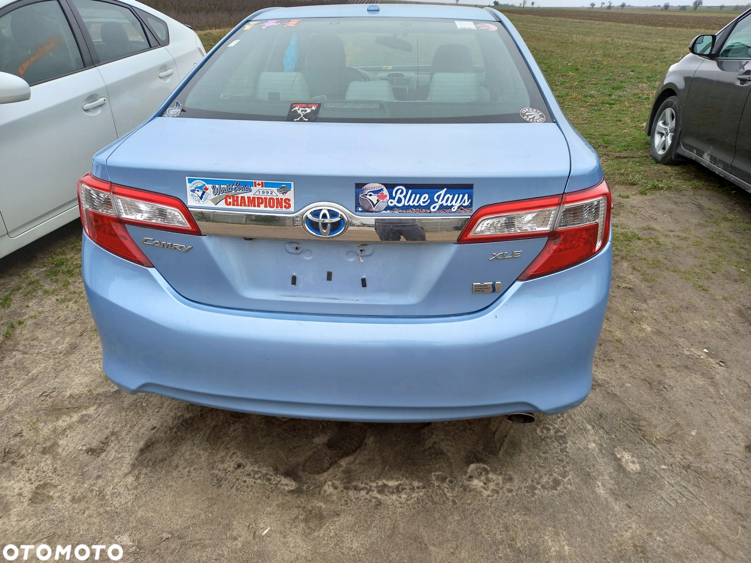 TOYOTA CAMRY VII chlapacz tył przód komplet 11-17 - 11