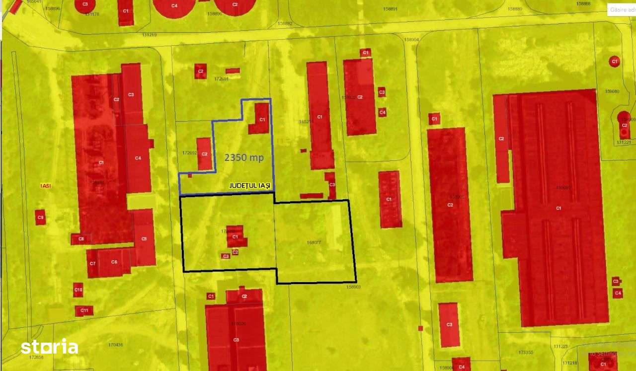 Teren 2350 mp IAȘI Fortus - CUG - Vamă / 220E/mp - Imagine principală: 5/8