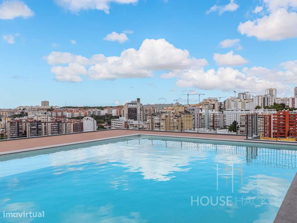 Penthouse T4 de luxo em Miraflores-52