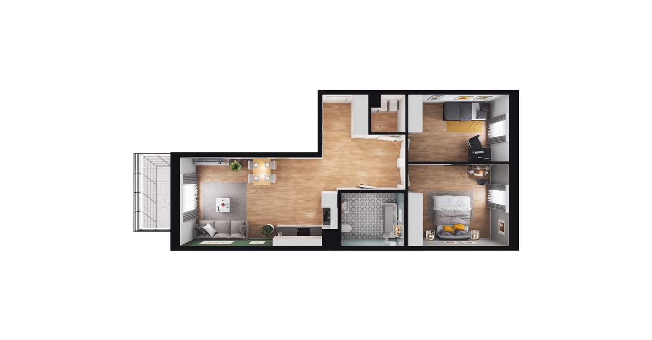 o.podłogowe | winda | blisko szkół i przedszkoli - Pełny obrazek: 3/9