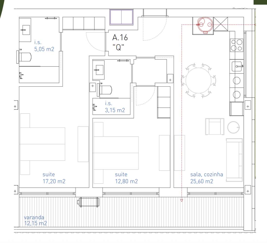 Apartamento T2 nos Carvalhos junto aos acessos A20/A1-23