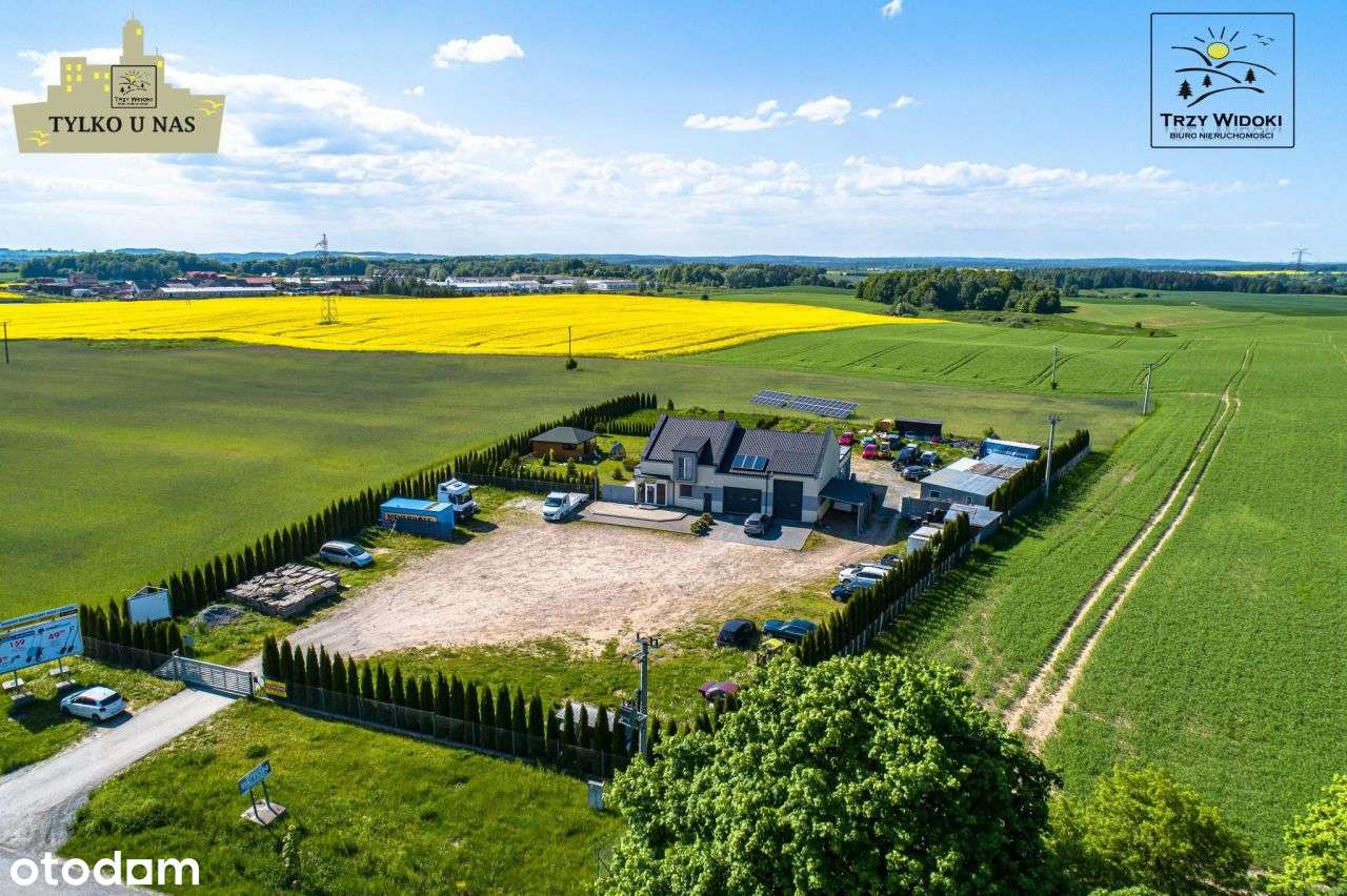 Energooszczędny Komfortowy Dom z częścią usługową-14