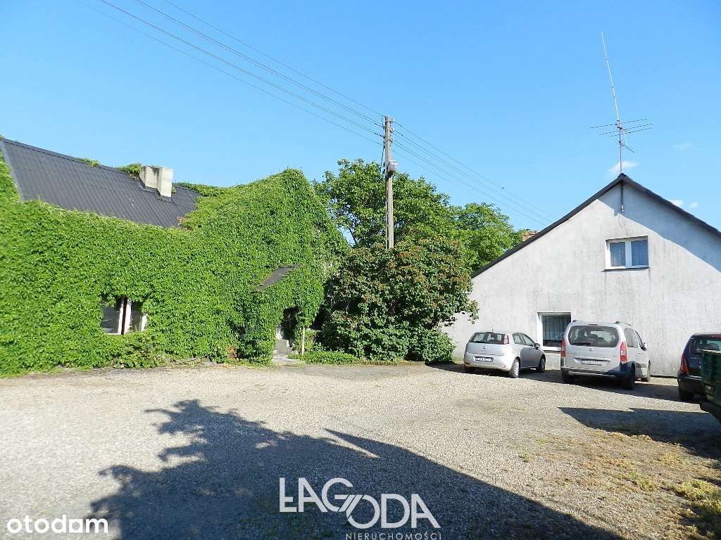 Hala 1152 m2, wiata 1260 m2 plus Dom - Deszczno-3